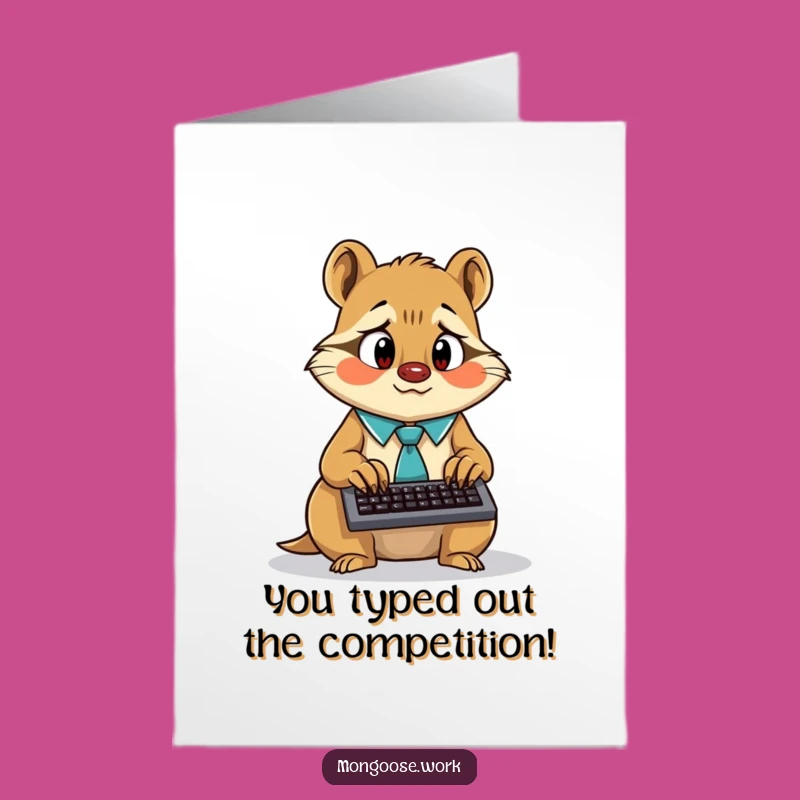 Mongoose Makes It: Free Printable Congrats Card & Downloadable