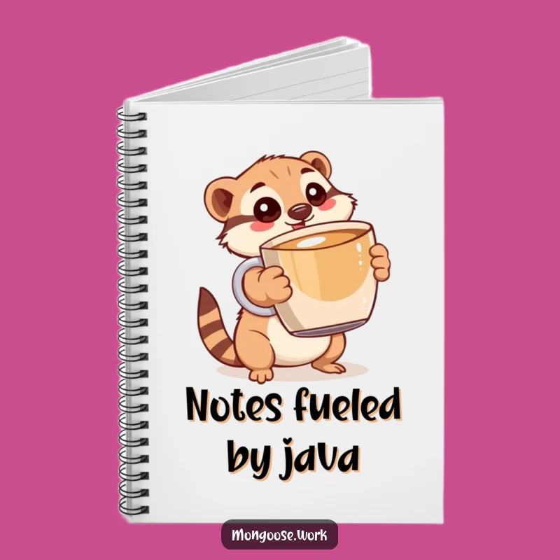 Funny Mongoose Coffee Journal Notebook: Hilarious Gift for Ideas
