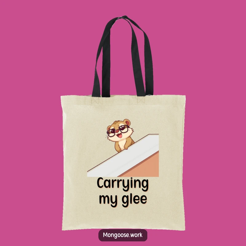Funny Mongoose Tote Bag: Carry Your Joy with Style, Perfect Funny Gift